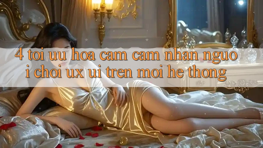 4. Tối Ưu Hóa Cảm cảm nhận Người chơi (UX/UI) Trên Mọi Hệ thống