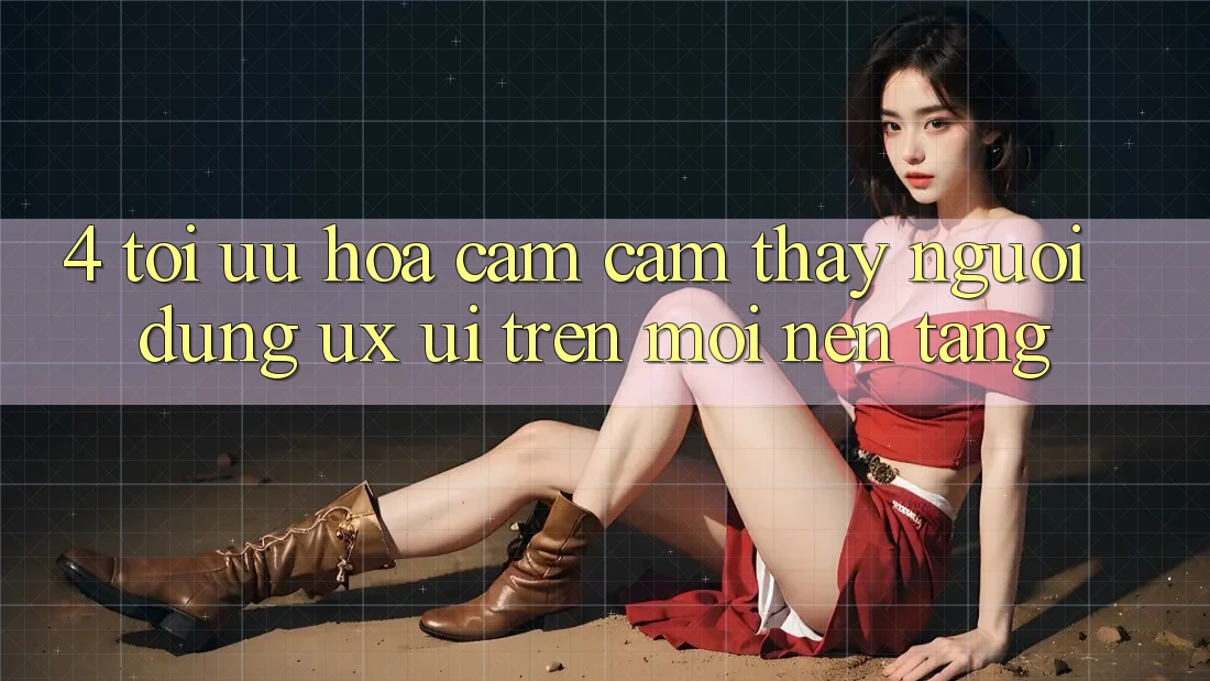4. Tối Ưu Hóa Cảm cảm thấy Người Dùng (UX/UI) Trên Mọi Nền Tảng
