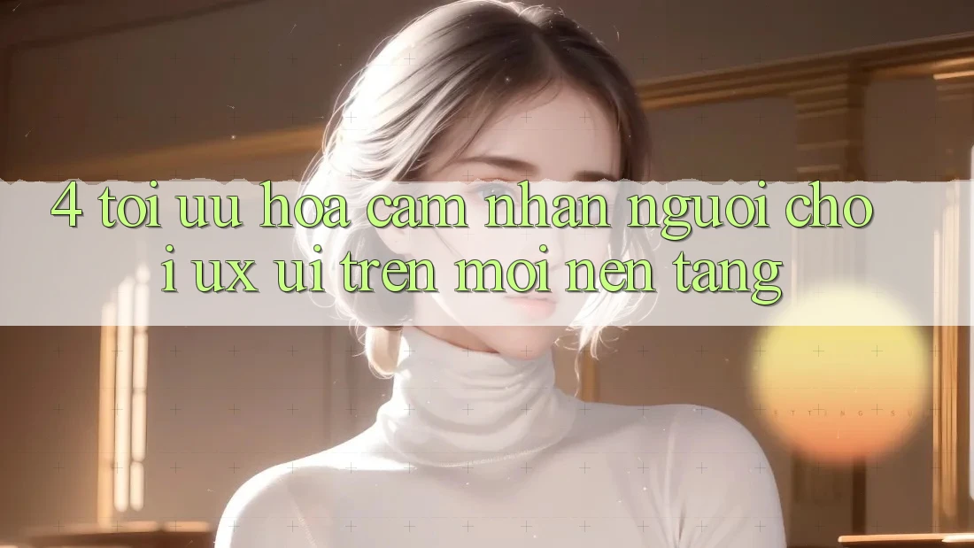 4. Tối Ưu Hóa Cảm nhận Người chơi (UX/UI) Trên Mọi Nền Tảng
