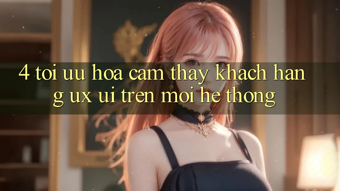 4. Tối Ưu Hóa Cảm thấy Khách hàng (UX/UI) Trên Mọi Hệ thống