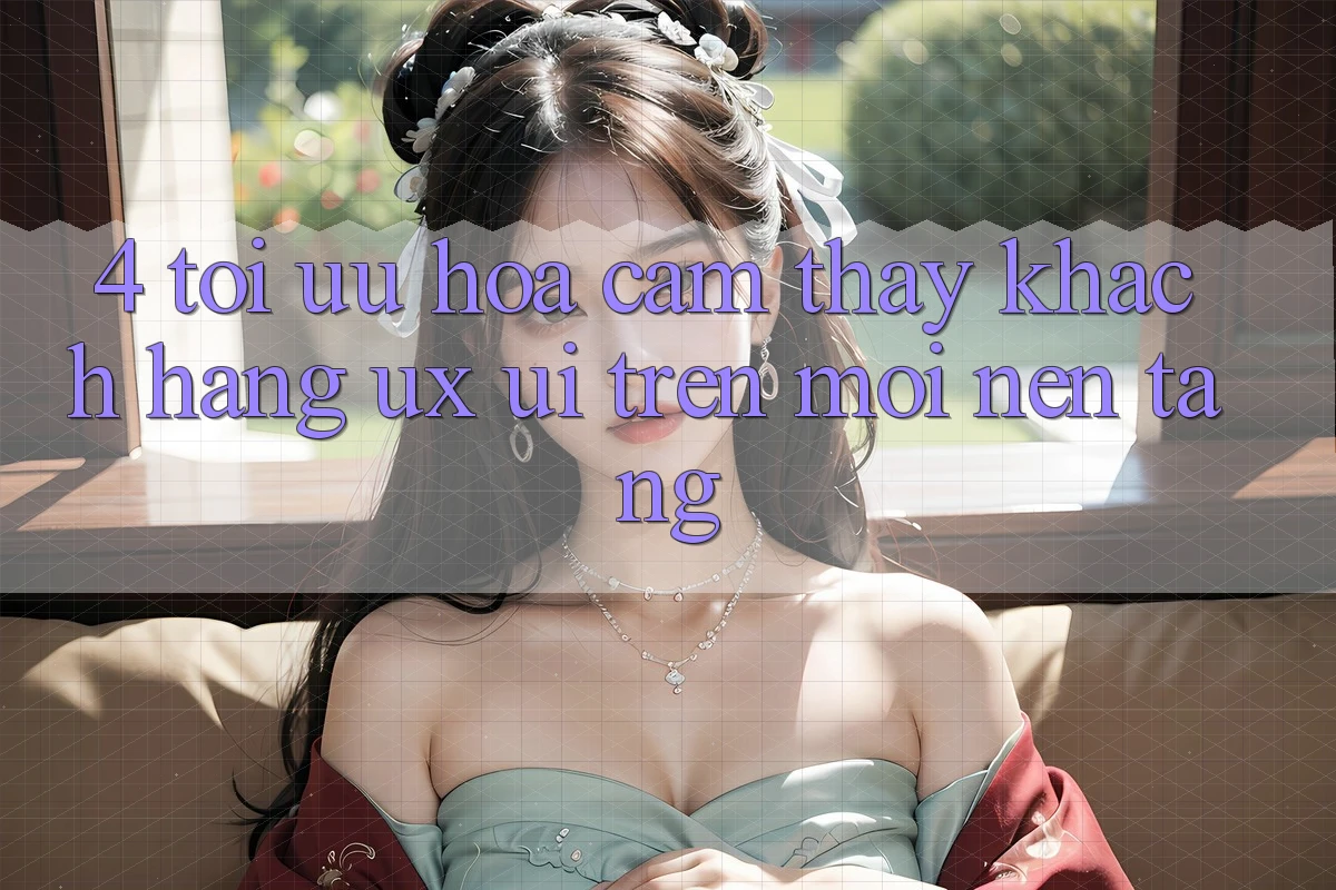4. Tối Ưu Hóa Cảm thấy Khách hàng (UX/UI) Trên Mọi Nền Tảng