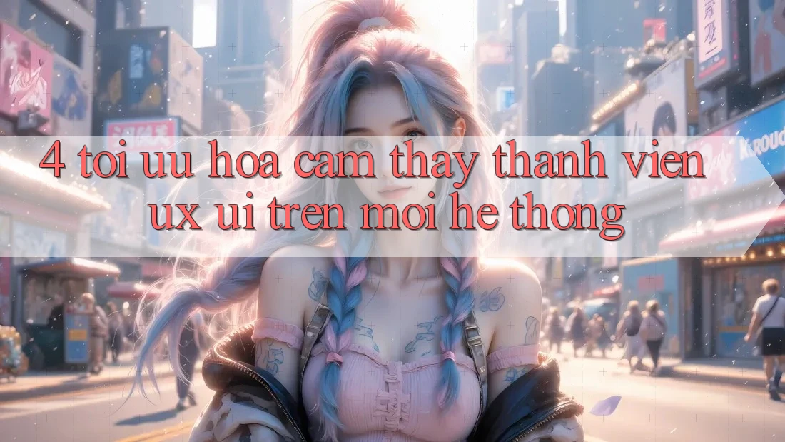 4. Tối Ưu Hóa Cảm thấy Thành viên (UX/UI) Trên Mọi Hệ thống
