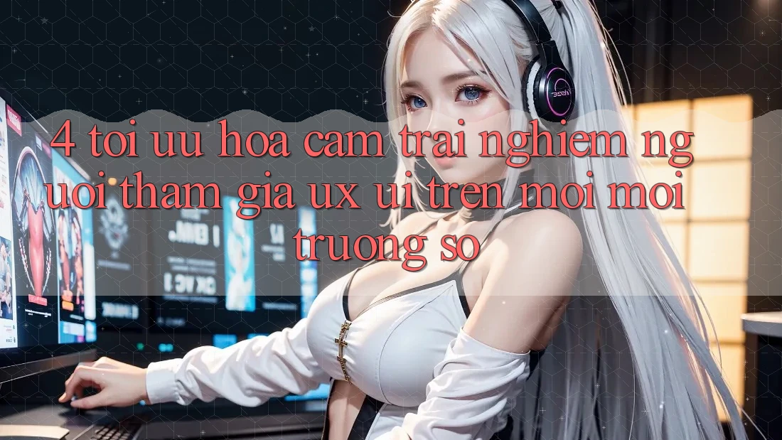 4. Tối Ưu Hóa Cảm trải nghiệm Người tham gia (UX/UI) Trên Mọi Môi trường số 4. Tối Ưu Hóa Cảm trải nghiệm Người tham gia (UX/UI) Trên Mọi Môi trường số