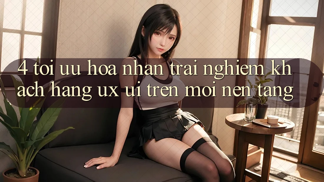 4. Tối Ưu Hóa Nhận trải nghiệm Khách hàng (UX/UI) Trên Mọi Nền Tảng 4. Tối Ưu Hóa Nhận trải nghiệm Khách hàng (UX/UI) Trên Mọi Nền Tảng