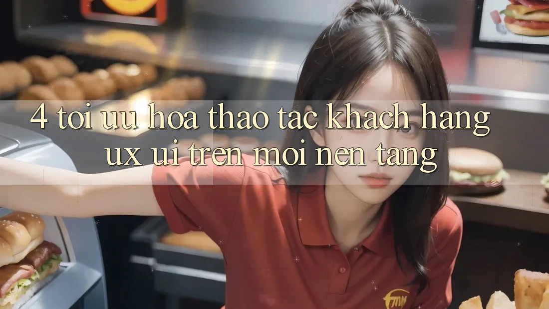4. Tối Ưu Hóa Thao tác Khách hàng (UX/UI) Trên Mọi Nền Tảng