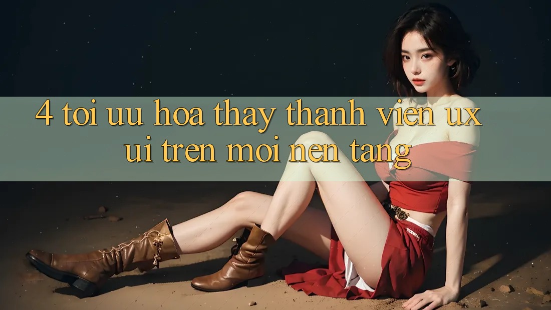4. Tối Ưu Hóa Thấy Thành viên (UX/UI) Trên Mọi Nền Tảng