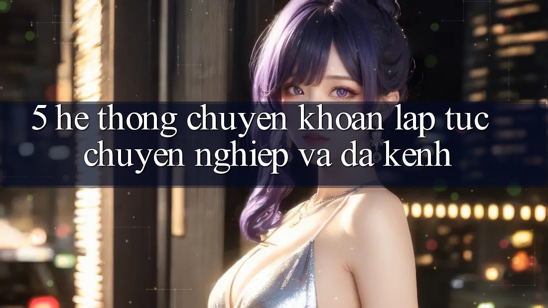 5. Hệ Thống Chuyển khoản Lập tức, Chuyên nghiệp Và Đa Kênh 5. Hệ Thống Chuyển khoản Lập tức, Chuyên nghiệp Và Đa Kênh