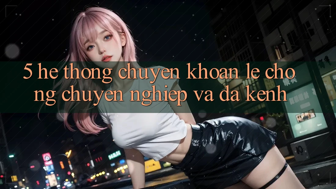 5. Hệ Thống Chuyển khoản Lẹ Chóng, Chuyên nghiệp Và Đa Kênh