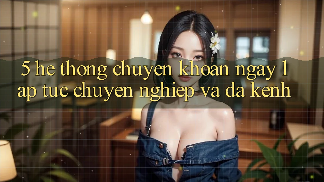 5. Hệ Thống Chuyển khoản Ngay lập tức, Chuyên nghiệp Và Đa Kênh 5. Hệ Thống Chuyển khoản Ngay lập tức, Chuyên nghiệp Và Đa Kênh