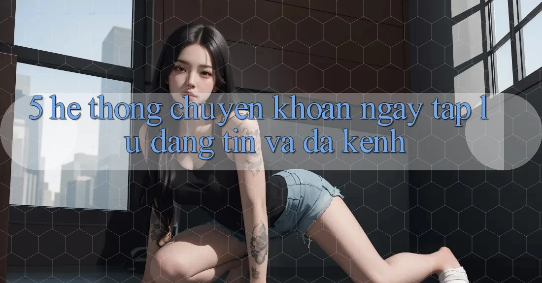 5. Hệ thống Chuyển khoản Ngay tắp lự, Đáng tin Và Đa Kênh 5. Hệ thống Chuyển khoản Ngay tắp lự, Đáng tin Và Đa Kênh