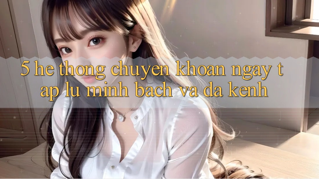 5. Hệ Thống Chuyển khoản Ngay tắp lự, Minh Bạch Và Đa Kênh