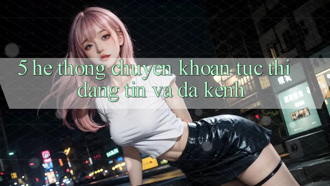 5. Hệ Thống Chuyển khoản Tức thì, Đáng tin Và Đa Kênh 5. Hệ Thống Chuyển khoản Tức thì, Đáng tin Và Đa Kênh