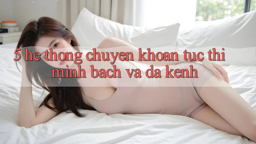 5. Hệ Thống Chuyển khoản Tức thì, Minh Bạch Và Đa Kênh 5. Hệ Thống Chuyển khoản Tức thì, Minh Bạch Và Đa Kênh