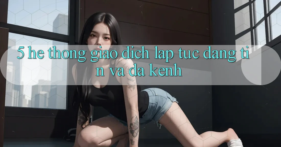 5. Hệ Thống Giao Dịch Lập tức, Đáng tin Và Đa Kênh 5. Hệ Thống Giao Dịch Lập tức, Đáng tin Và Đa Kênh