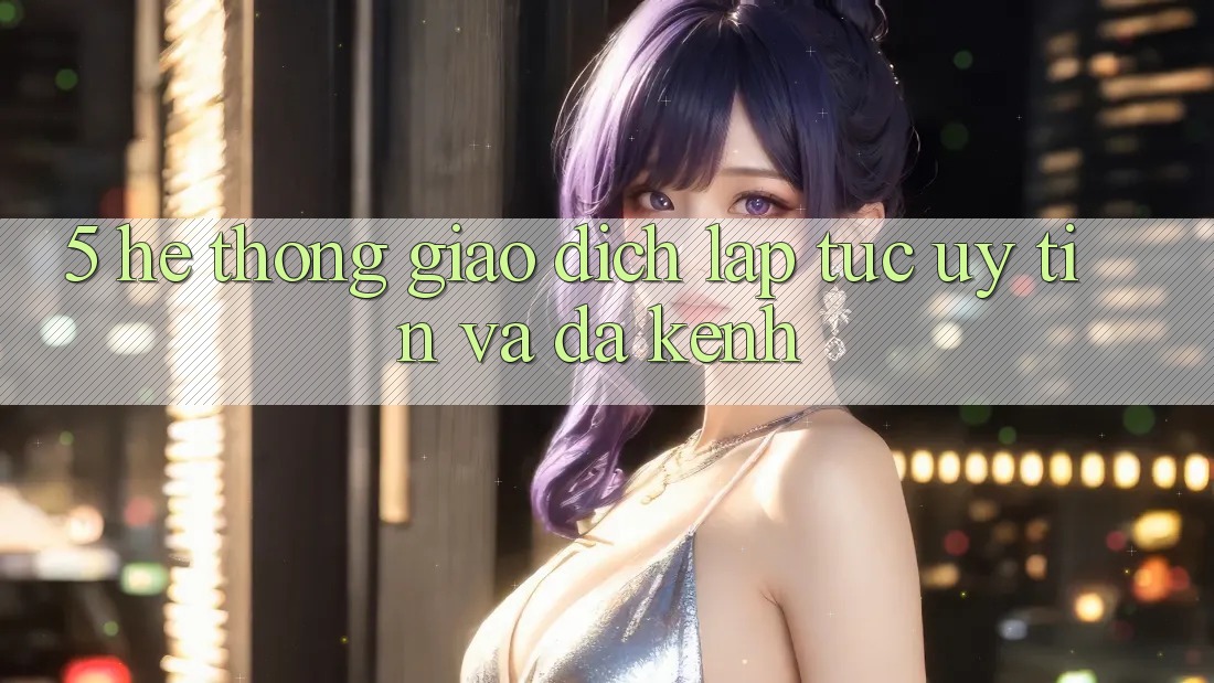 5. Hệ Thống Giao Dịch Lập tức, Uy tín Và Đa Kênh