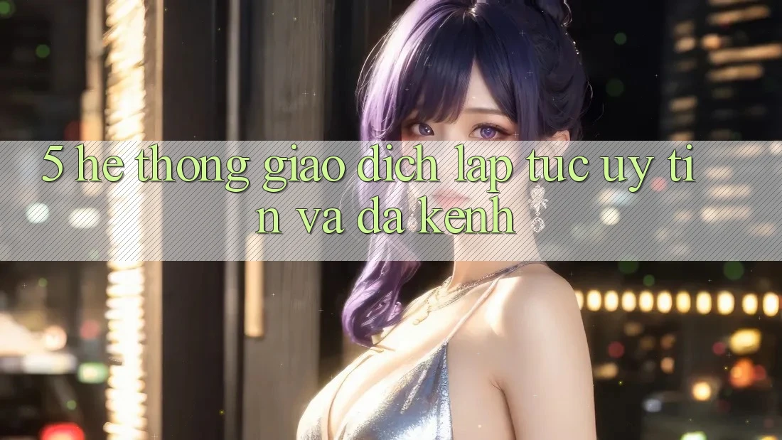 5. Hệ Thống Giao Dịch Lập tức, Uy tín Và Đa Kênh