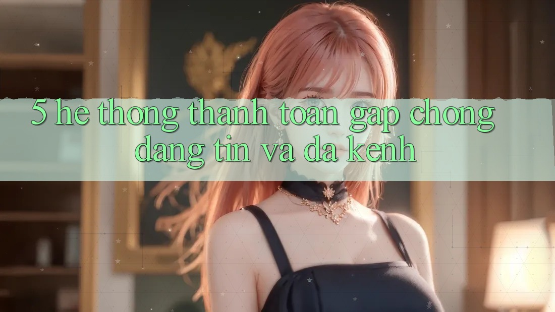 5. Hệ Thống Thanh toán Gấp Chóng, Đáng tin Và Đa Kênh 5. Hệ Thống Thanh toán Gấp Chóng, Đáng tin Và Đa Kênh