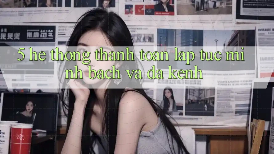 5. Hệ Thống Thanh toán Lập tức, Minh Bạch Và Đa Kênh 5. Hệ Thống Thanh toán Lập tức, Minh Bạch Và Đa Kênh