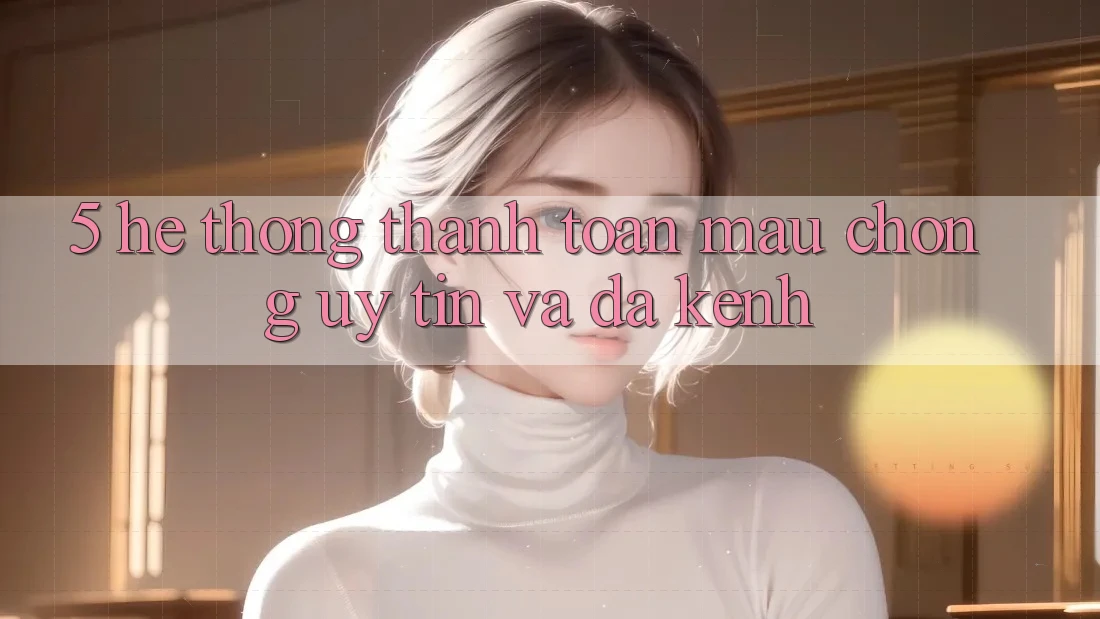 5. Hệ Thống Thanh toán Mau Chóng, Uy tín Và Đa Kênh 5. Hệ Thống Thanh toán Mau Chóng, Uy tín Và Đa Kênh