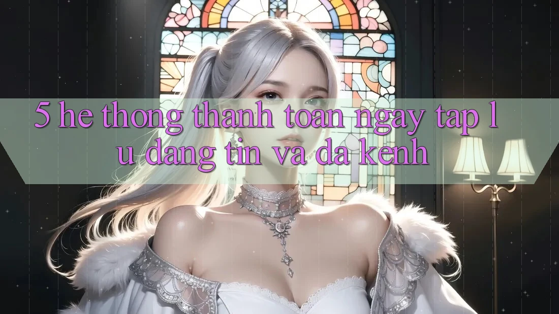 5. Hệ Thống Thanh toán Ngay tắp lự, Đáng tin Và Đa Kênh 5. Hệ Thống Thanh toán Ngay tắp lự, Đáng tin Và Đa Kênh
