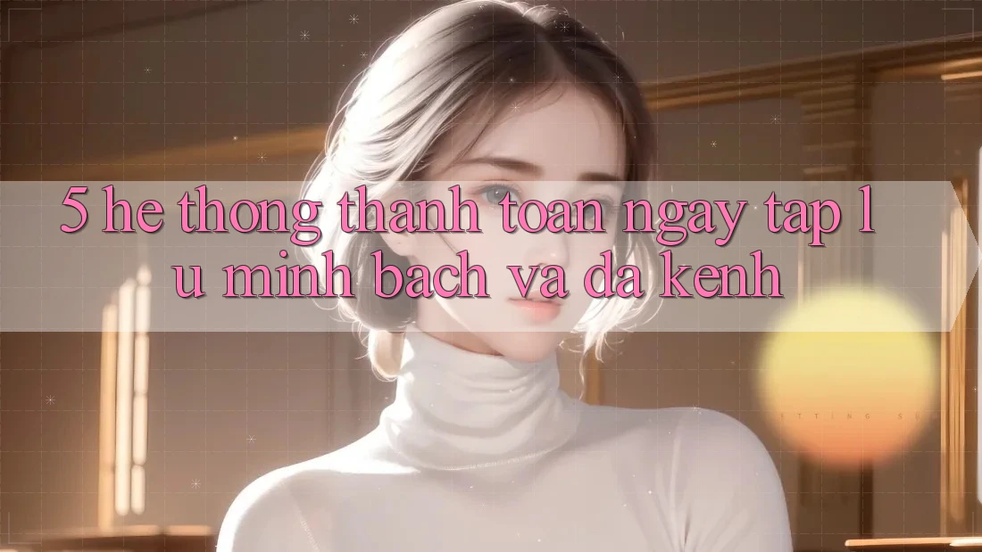 5. Hệ Thống Thanh toán Ngay tắp lự, Minh Bạch Và Đa Kênh