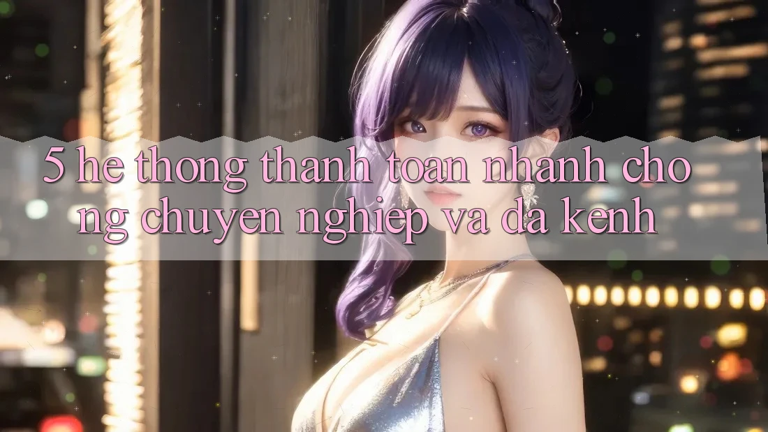 5. Hệ Thống Thanh toán Nhanh chóng, Chuyên nghiệp Và Đa Kênh