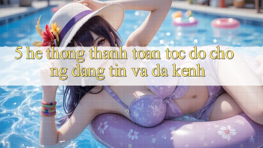 5. Hệ Thống Thanh toán Tốc độ Chóng, Đáng tin Và Đa Kênh 5. Hệ Thống Thanh toán Tốc độ Chóng, Đáng tin Và Đa Kênh