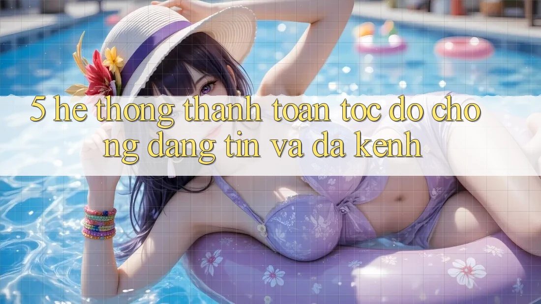 5. Hệ Thống Thanh toán Tốc độ Chóng, Đáng tin Và Đa Kênh 5. Hệ Thống Thanh toán Tốc độ Chóng, Đáng tin Và Đa Kênh