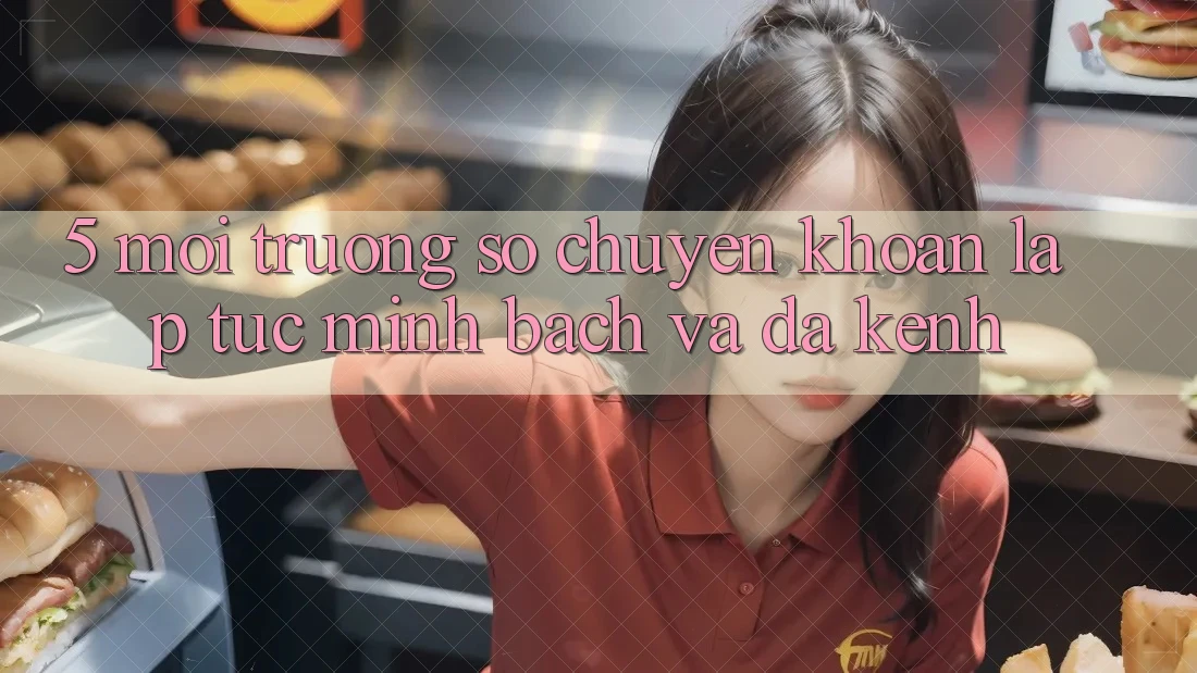 5. Môi trường số Chuyển khoản Lập tức, Minh bạch Và Đa Kênh 5. Môi trường số Chuyển khoản Lập tức, Minh bạch Và Đa Kênh