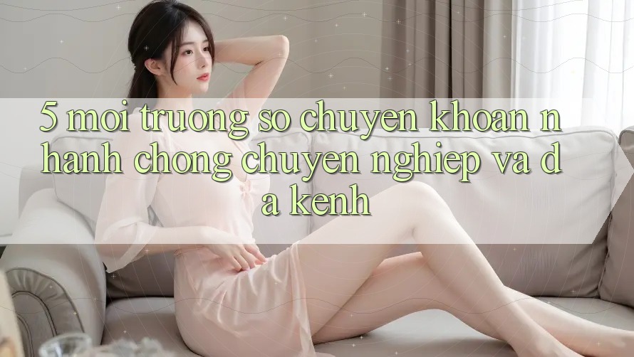 5. Môi trường số Chuyển khoản Nhanh chóng, Chuyên nghiệp Và Đa Kênh 5. Môi trường số Chuyển khoản Nhanh chóng, Chuyên nghiệp Và Đa Kênh