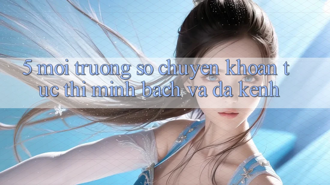 5. Môi trường số Chuyển khoản Tức thì, Minh Bạch Và Đa Kênh 5. Môi trường số Chuyển khoản Tức thì, Minh Bạch Và Đa Kênh