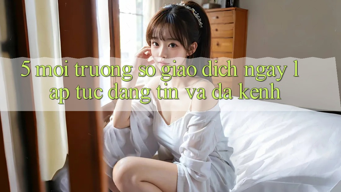 5. Môi trường số Giao Dịch Ngay lập tức, Đáng tin Và Đa Kênh 5. Môi trường số Giao Dịch Ngay lập tức, Đáng tin Và Đa Kênh