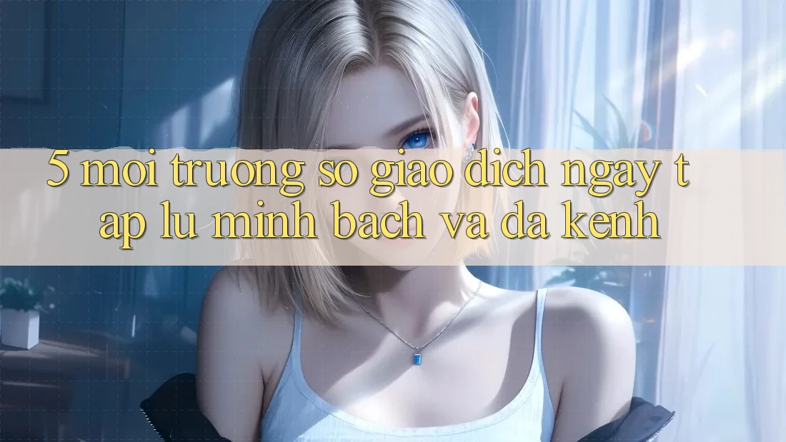 5. Môi trường số Giao Dịch Ngay tắp lự, Minh Bạch Và Đa Kênh 5. Môi trường số Giao Dịch Ngay tắp lự, Minh Bạch Và Đa Kênh