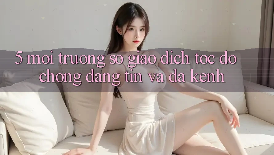 5. Môi trường số Giao Dịch Tốc độ Chóng, Đáng tin Và Đa Kênh