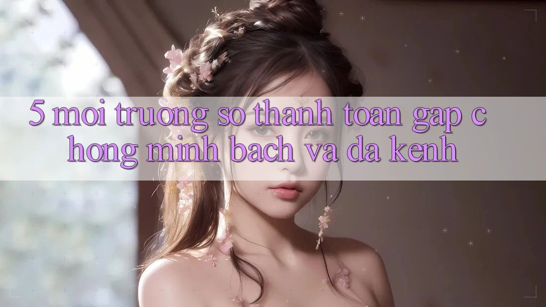 5. Môi trường số Thanh toán Gấp Chóng, Minh Bạch Và Đa Kênh 5. Môi trường số Thanh toán Gấp Chóng, Minh Bạch Và Đa Kênh