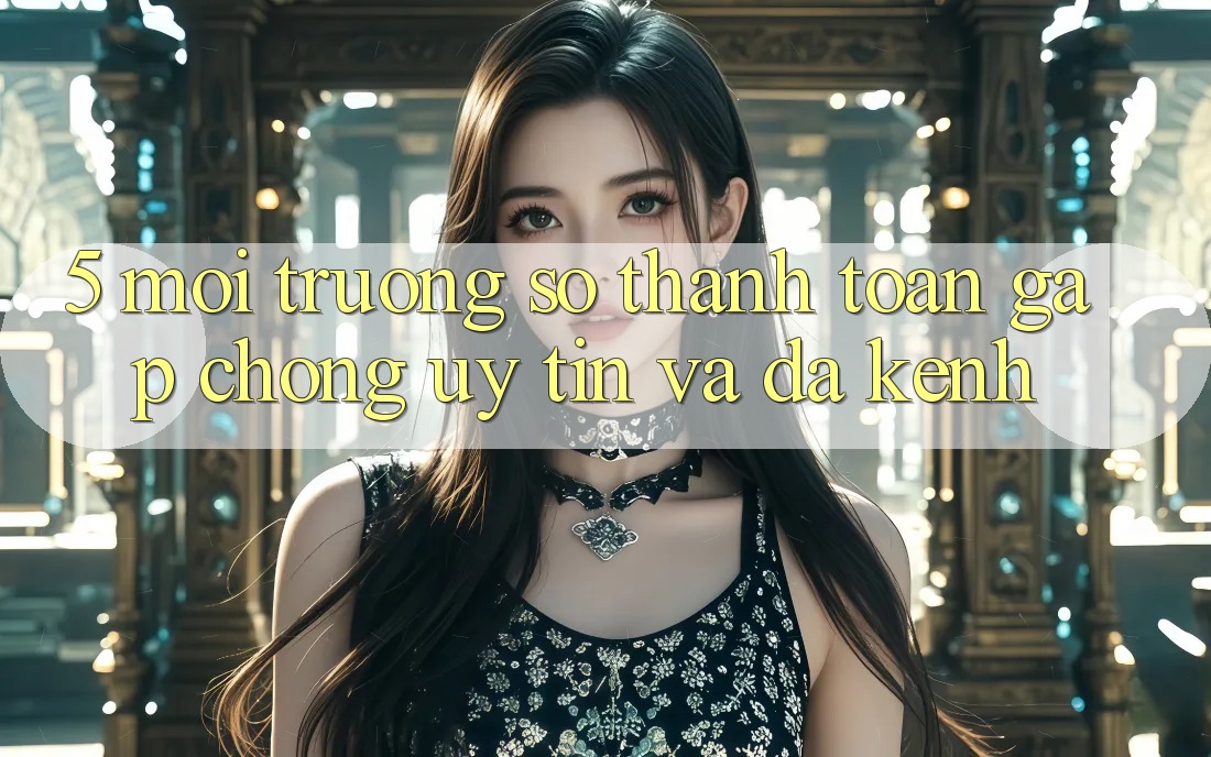 5. Môi trường số Thanh toán Gấp Chóng, Uy tín Và Đa Kênh 5. Môi trường số Thanh toán Gấp Chóng, Uy tín Và Đa Kênh