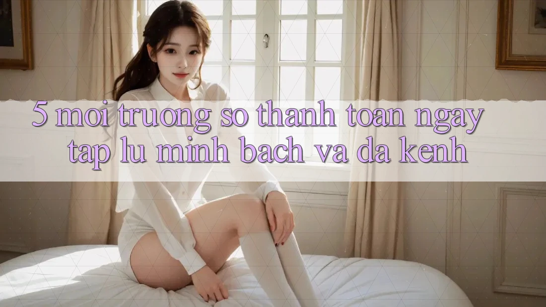 5. Môi trường số Thanh toán Ngay tắp lự, Minh Bạch Và Đa Kênh