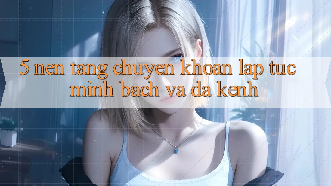5. Nền tảng Chuyển khoản Lập tức, Minh Bạch Và Đa Kênh 5. Nền tảng Chuyển khoản Lập tức, Minh Bạch Và Đa Kênh