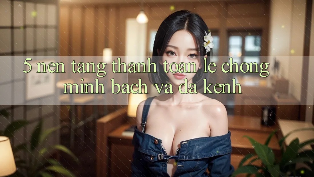 5. Nền tảng Thanh toán Lẹ Chóng, Minh Bạch Và Đa Kênh 5. Nền tảng Thanh toán Lẹ Chóng, Minh Bạch Và Đa Kênh