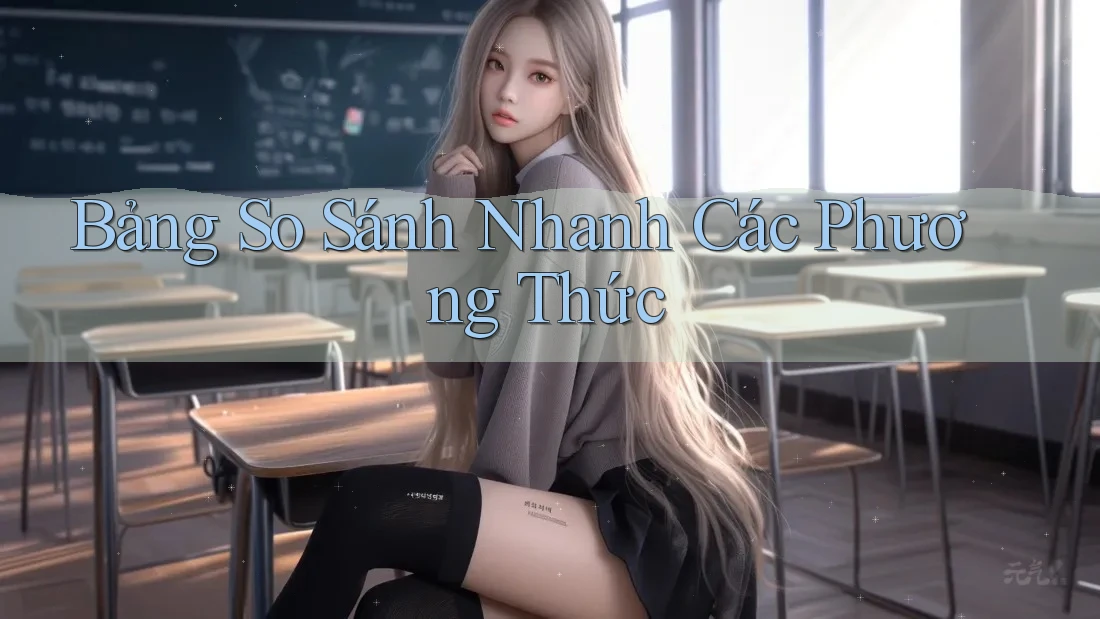 Bảng so sánh nhanh các phương thức