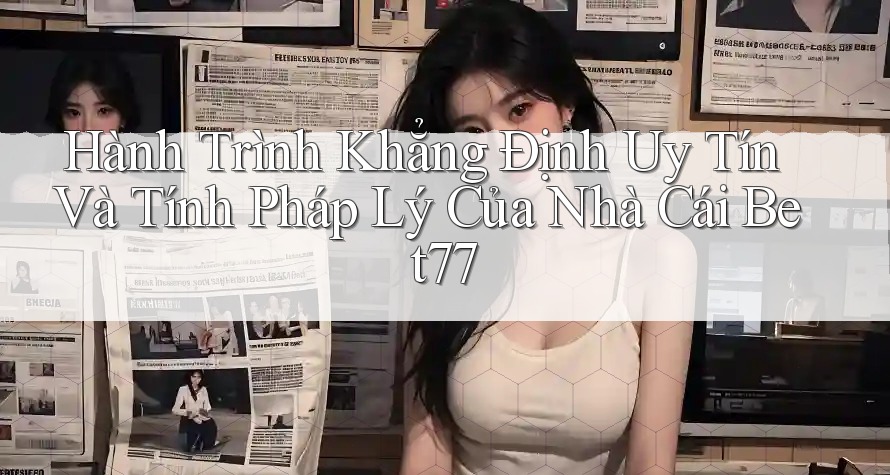 Hành Trình Khẳng Định Uy Tín Và Tính Pháp Lý Của Nhà Cái Bet77 Hành Trình Khẳng Định Uy Tín Và Tính Pháp Lý Của Nhà Cái Bet77