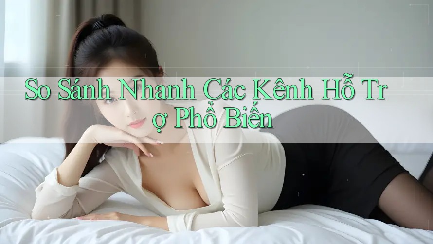 So Sánh Nhanh Các Kênh Hỗ Trợ Phổ Biến