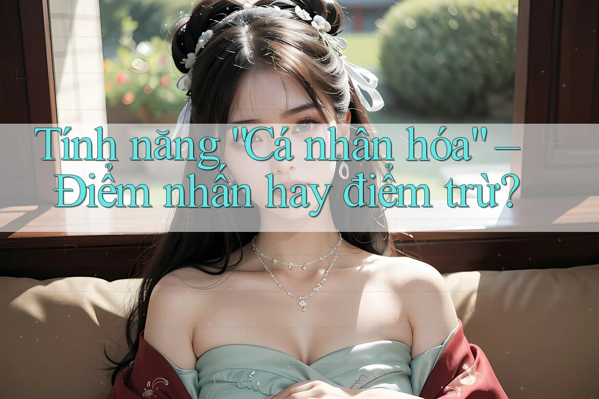 Tính năng “Cá nhân hóa” – Điểm nhấn hay điểm trừ? Tính năng “Cá nhân hóa” – Điểm nhấn hay điểm trừ?