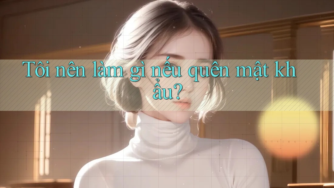 Tôi nên làm gì nếu quên mật khẩu?