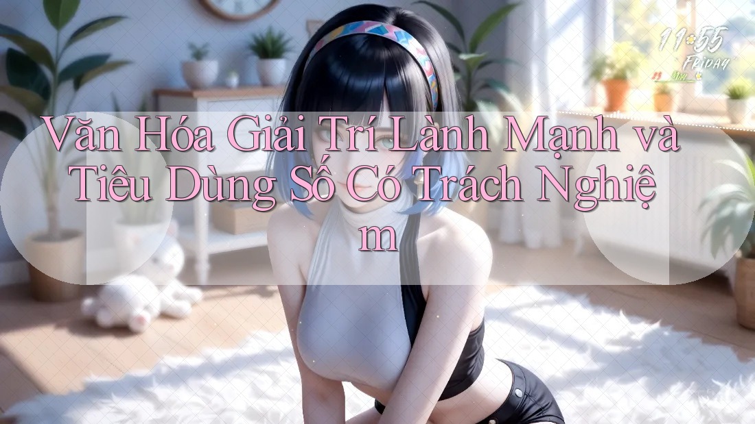 Văn Hóa Giải Trí Lành Mạnh và Tiêu Dùng Số Có Trách Nghiệm